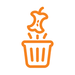Food waste icon: Food and Hospitality